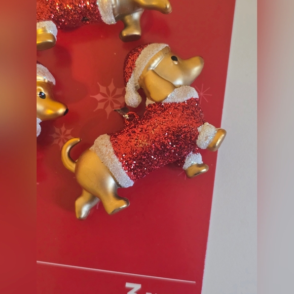 Mini Puppy Dog Christmas Ornaments, 3 Piece *Read Details - Picture 7 of 16